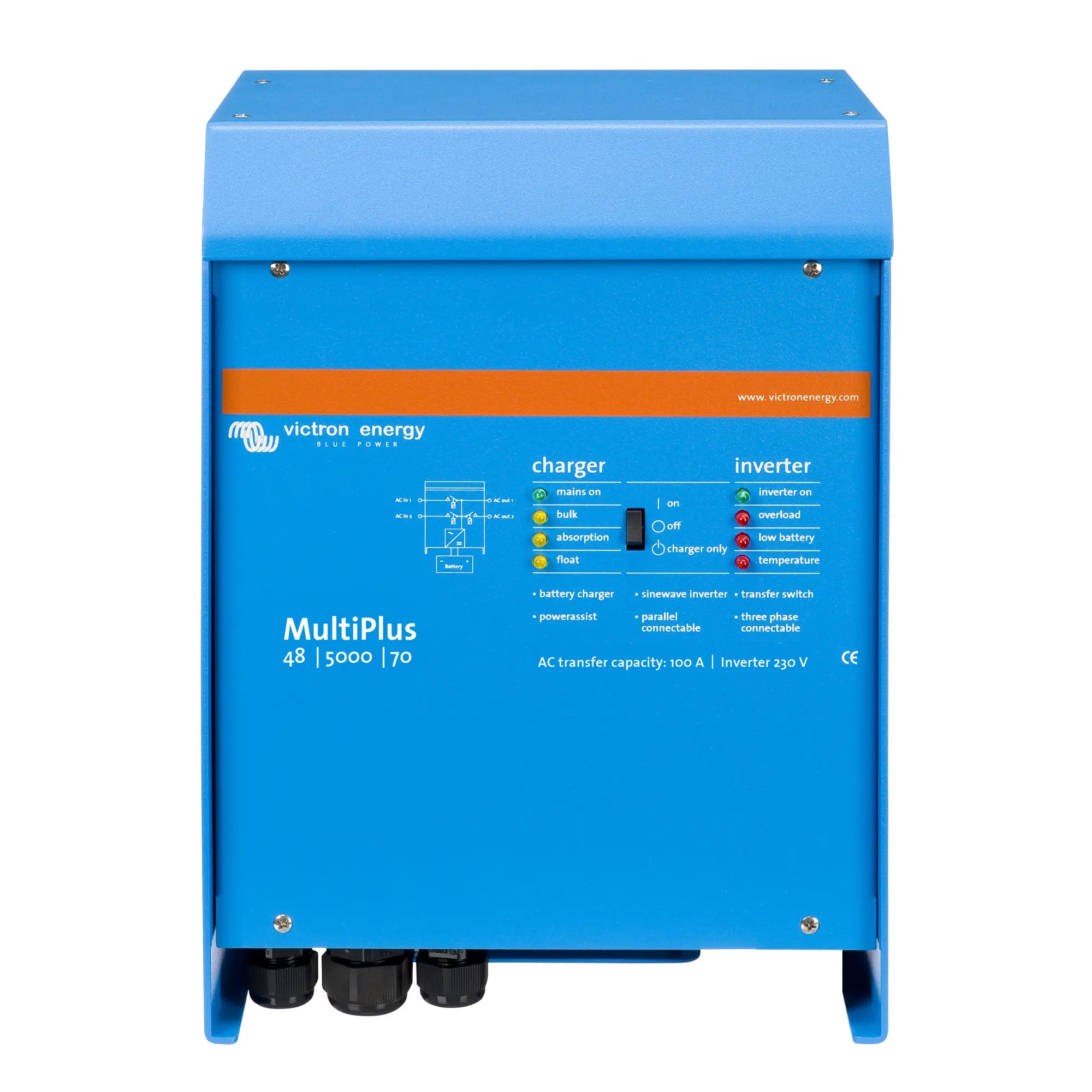 VoltaconSolar - PMP485021010 - MultiPlus 48/5000/70-100 230V VE.Bus