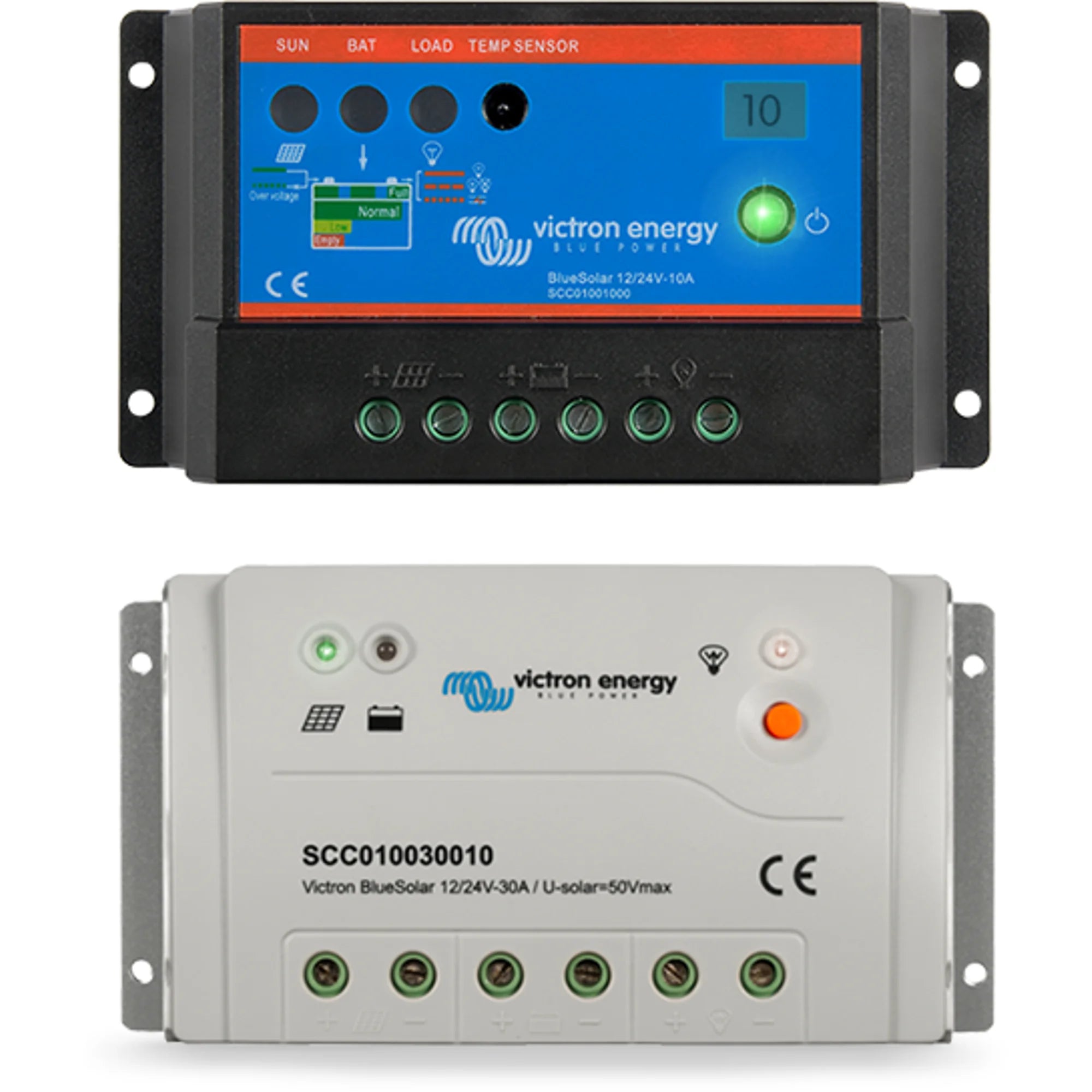 VoltaconSolar - SCC010010000 - BlueSolar PWM-Light Charge Controller 12/24V-10A