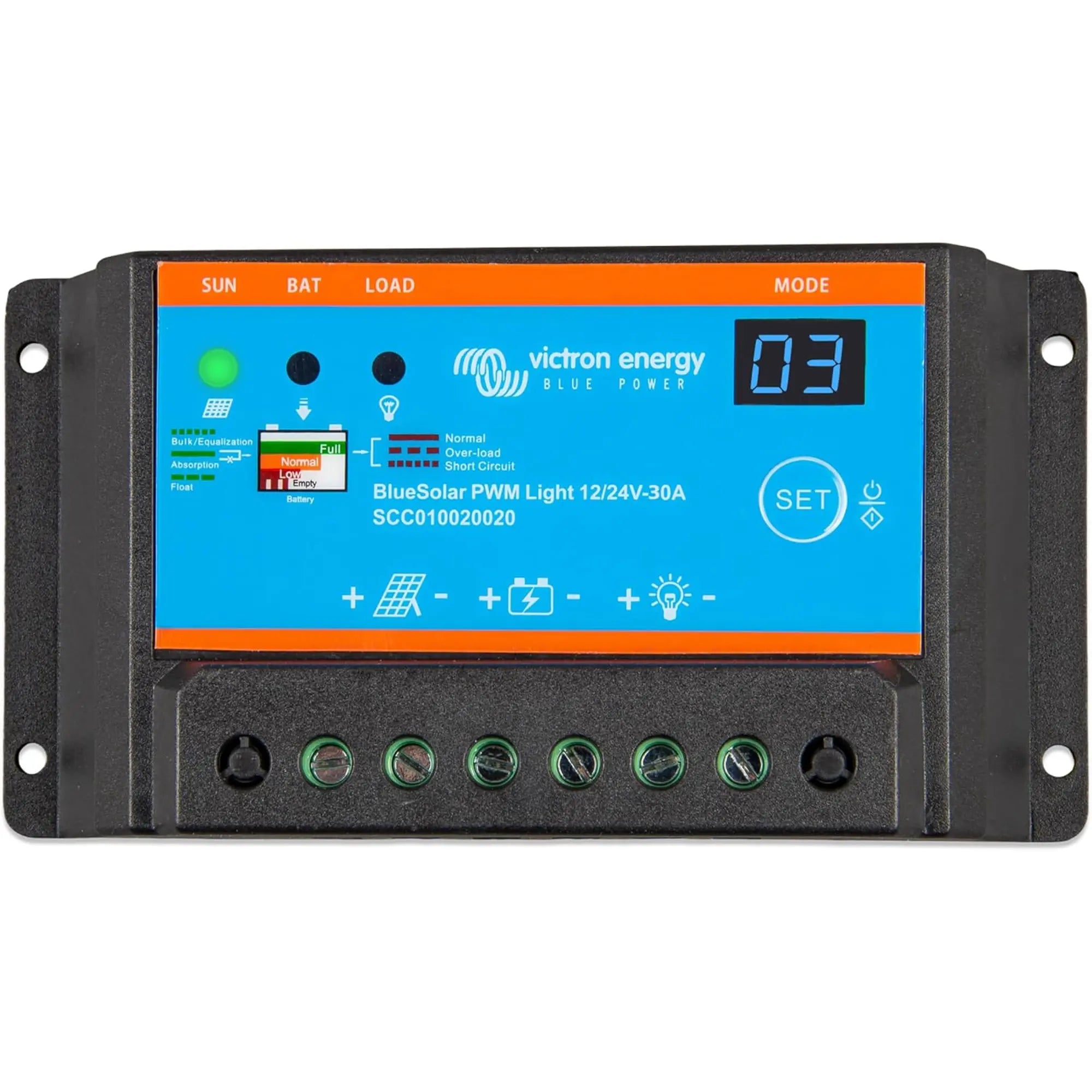 VoltaconSolar - SCC010030020 - BlueSolar PWM-Light Charge Controller 12/24V-30A