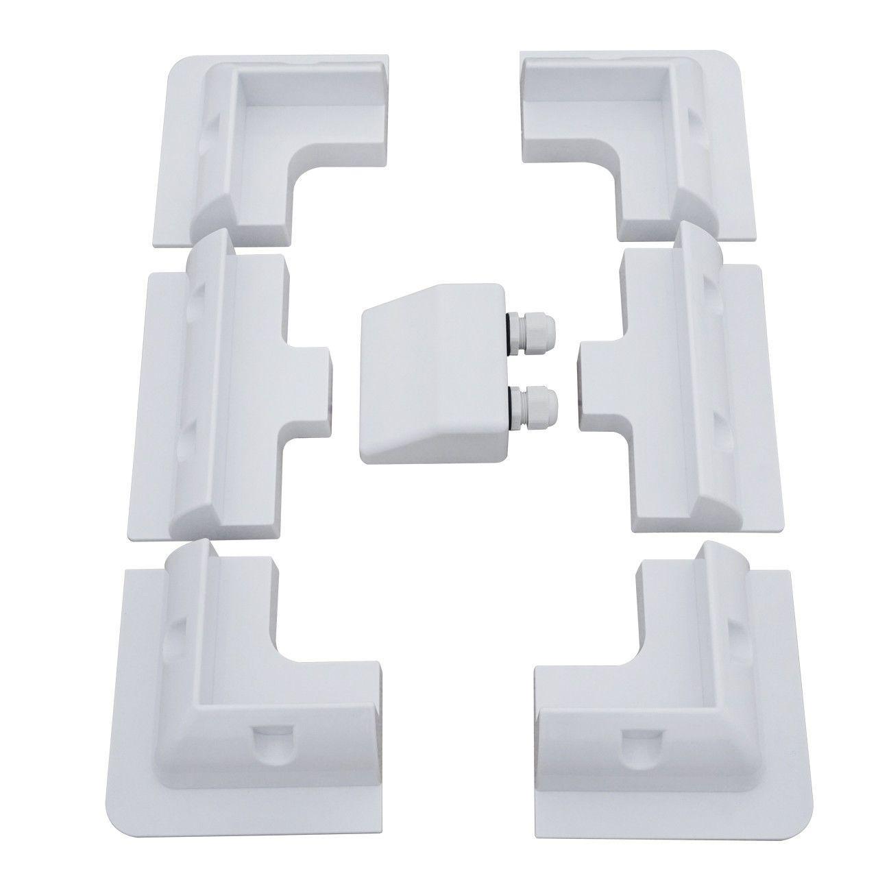 ABS Solar Panel Mounting Brackets For Marine/Caravan/Flat Roof - VoltaconSolar