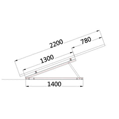 Adjustable Inclination Angle Easy Plan Triangle Solar Panel Mounting - VoltaconSolar