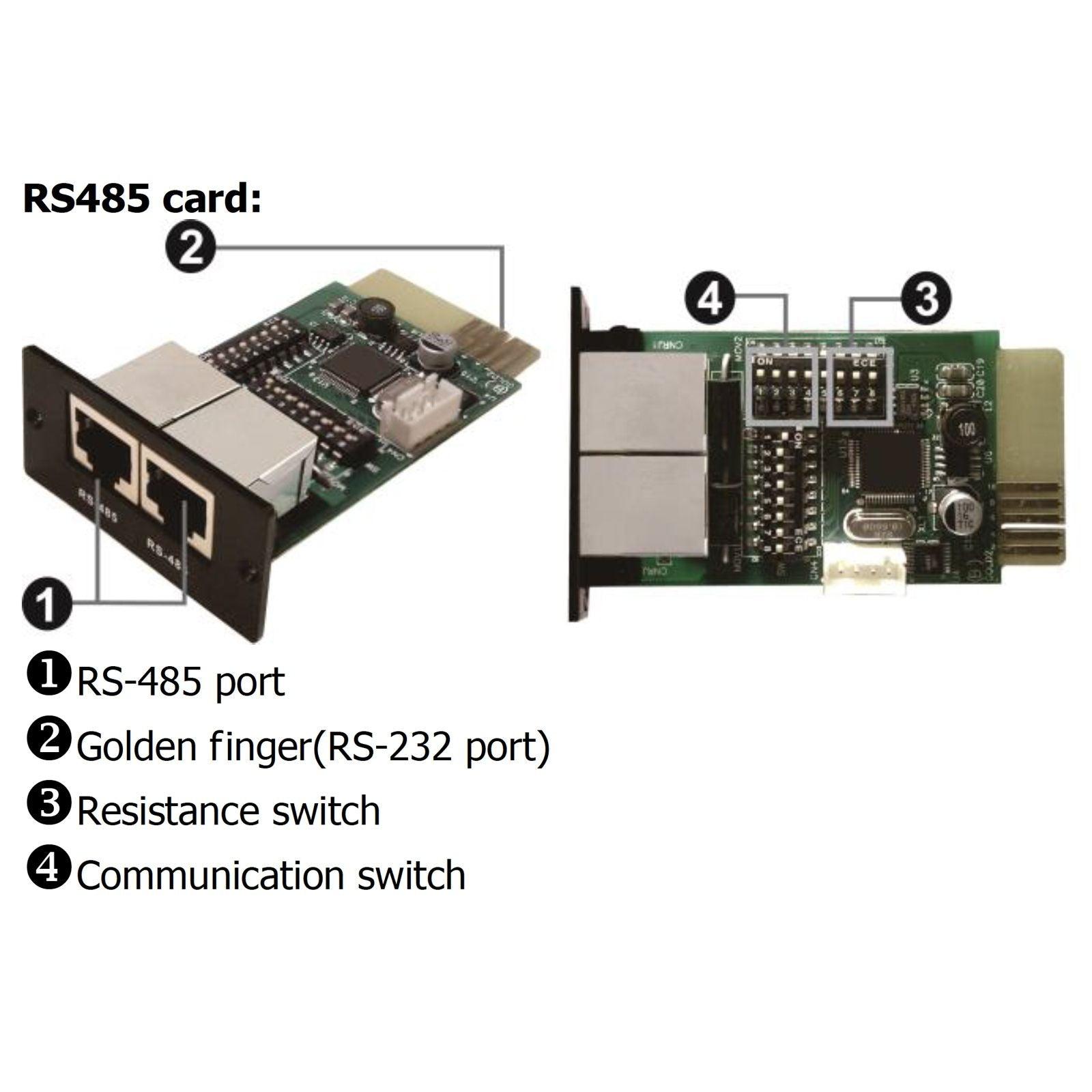 BMS RS485 CARD - Pylontech & Voltacon Lithium Batteries - VoltaconSolar