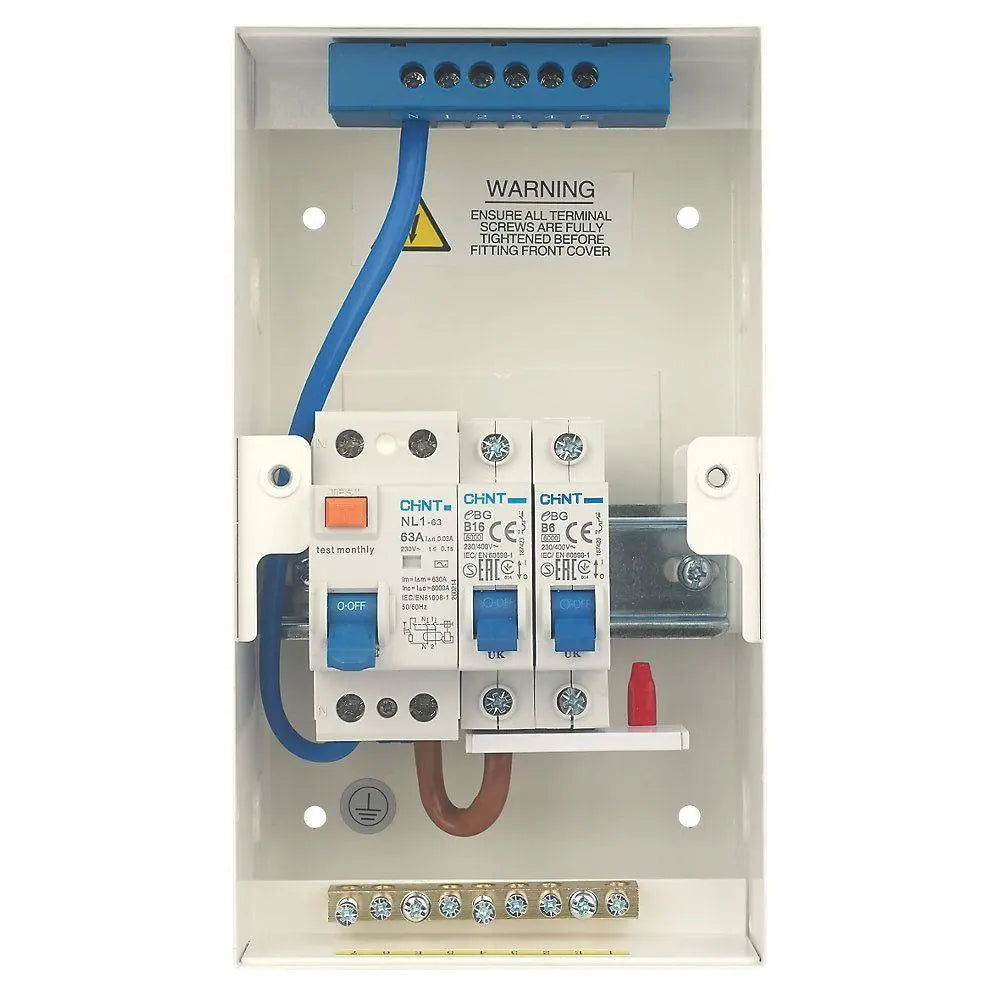 Consumer Units 1kW To 5kW Single Phase Solar Inverters. RCD / MCB Prot ...