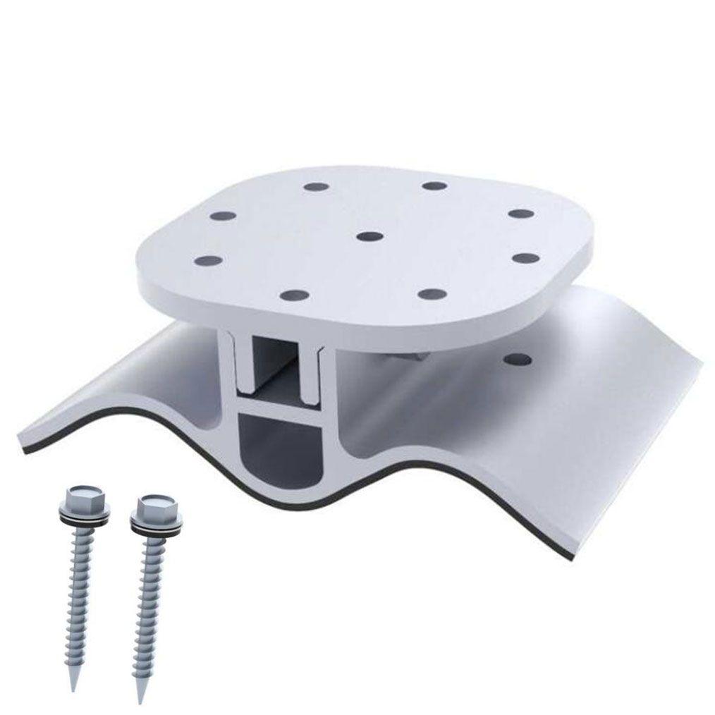 Corrugated Bracket With 2 Screws - VoltaconSolar