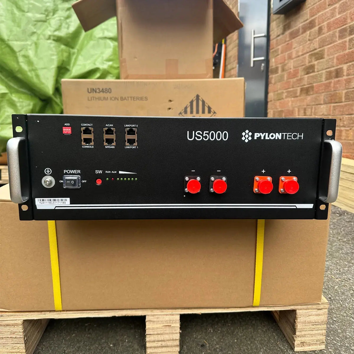 Pylontech US5000C Battery 4.8kWh – Cosmetic Dent – Works Perfectly - VoltaconSolar