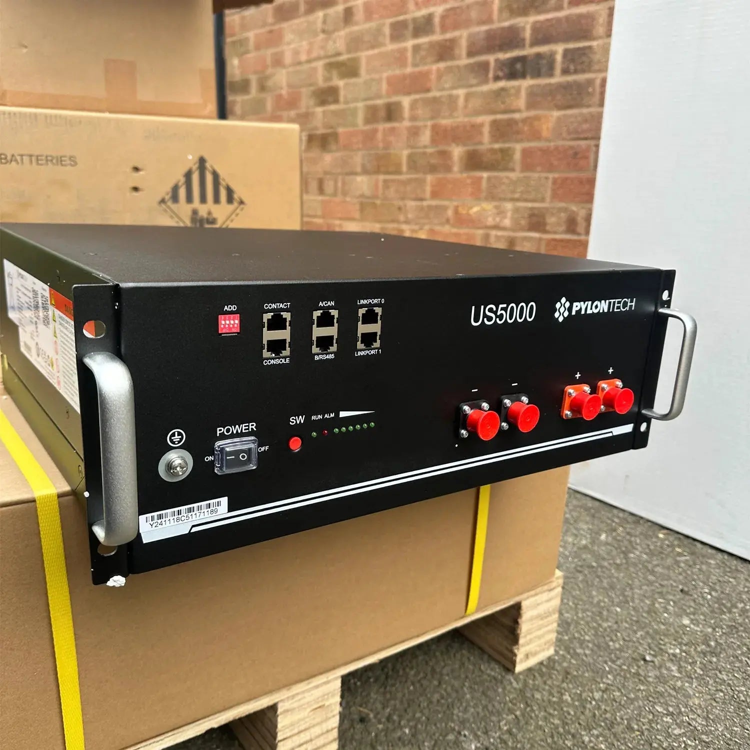 Pylontech US5000C Battery 4.8kWh – Cosmetic Dent – Works Perfectly - VoltaconSolar