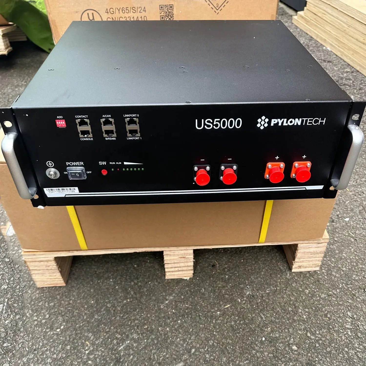 Pylontech US5000C Battery 4.8kWh – Cosmetic Dent – Works Perfectly - VoltaconSolar