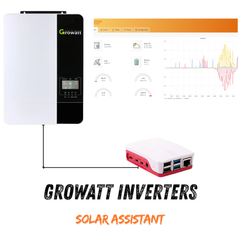 Growatt SPF Solar Off Grid Inverter Monitoring Solar Assistant Raspberry Pi4