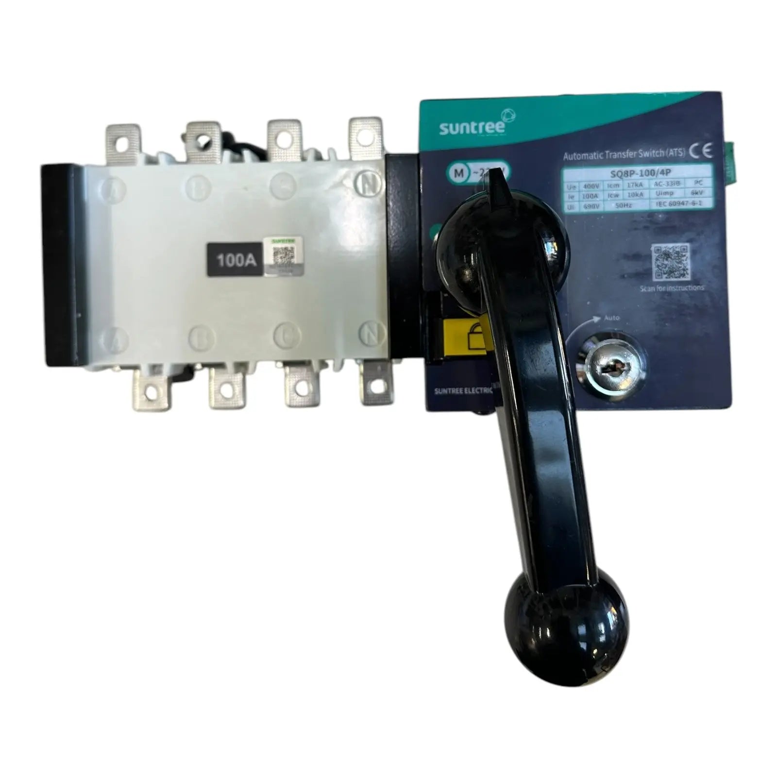 Automatic ATS Transfer Switch 100A 4-Pole Solar Inverters / Back Up 3 ...