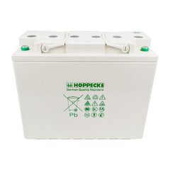 Hoppecke AGM Battery 135Ah 12V. Solar Deep Cycle - VoltaconSolar