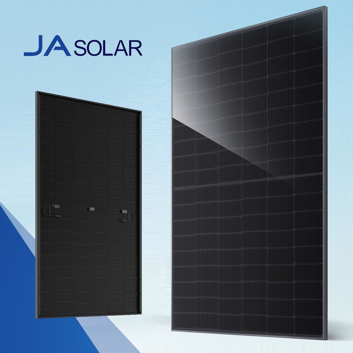 JA Solar 440Watt JAM54D41-440-LB Black N-Type Bifacial Solar Panel