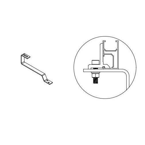 Landscape Orientation - Flat Slate Tile Rosemary Style Roof Hooks Complete Kit - VoltaconSolar