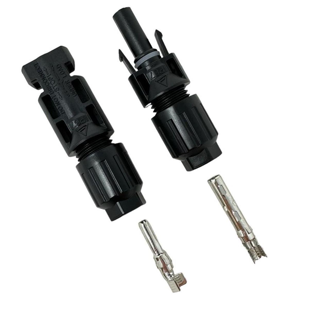 MC4 Connectors 4mm²-6mm² For Solar Panels (Male & Female Set) - VoltaconSolar