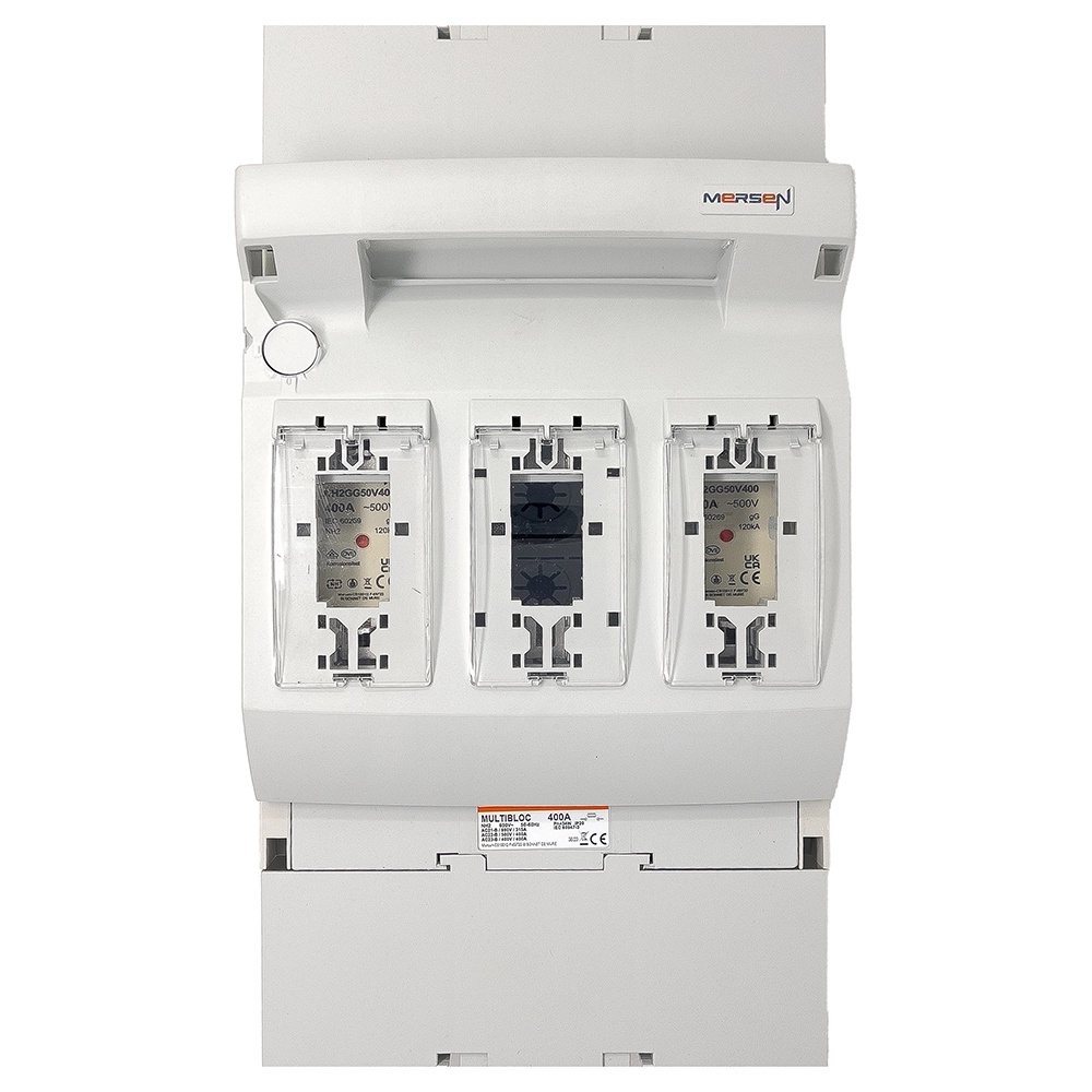 Battery Fuses & DC Disconnector 400A Mersen High Current Protection - W1002129