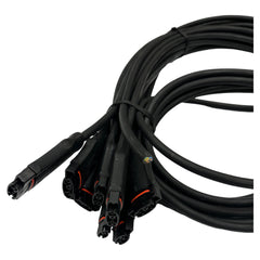 Extension Cables With Branch Connectors For Micro Inverters 1way To 8way