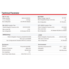 Optical Energy Storage Solar PV Combiner Box Off-Grid Hybrid EV Charger 7kW
