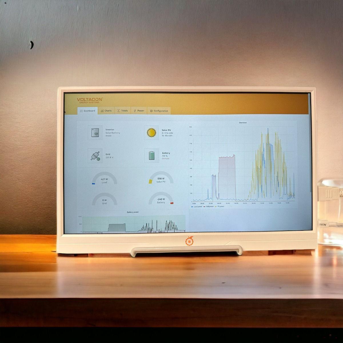 Orange Pi IPS Monitor 14'' HDMI For Solar Assistant - VoltaconSolar