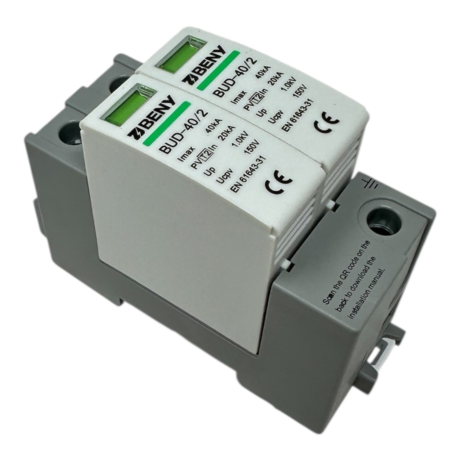 Surge Protection Device Type 2 Solar Panel Strings Up  150V