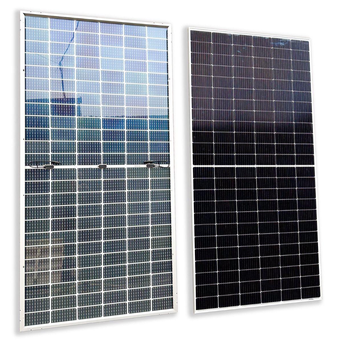 Renesola Bifacial Double Sided 550W Front and 115W Back Half Cut Monocrystalline - VoltaconSolar