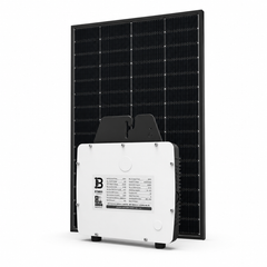 Smart Solar Panel 465W - Micro Inverter Plug and Play UK/EU Extension Cable