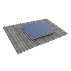 Solar Panel Mounting For Corrugated Cement Fibre Glass Roof - VoltaconSolar