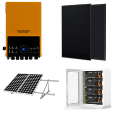 11kW Off Grid Solar Power Kit With 20kWh Battery Storage and JA Solar Panels