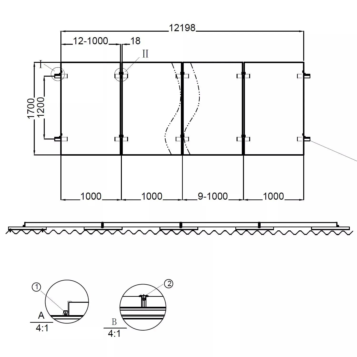 Solar Panel Ultimate Rail-less Mounting For Trapezoidal & Corrugate Metal Roof Voltacon
