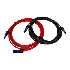 Solar PV Extension Cable 10mm² Amphenol Connectors Pre Crimped 5m-50m