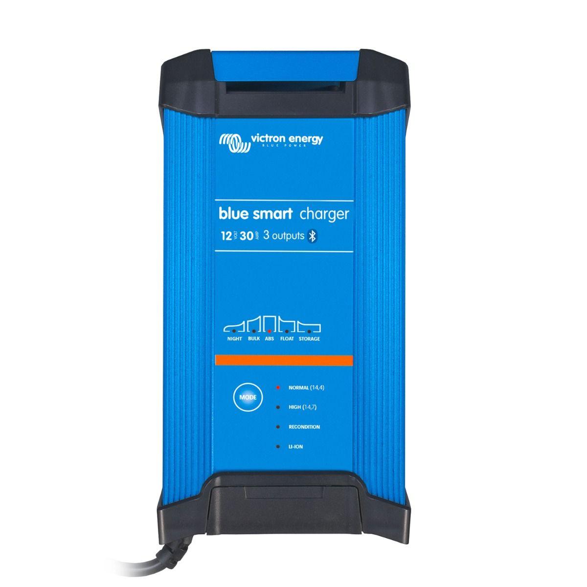 Victron Blue Smart IP22 Charger 12/30(3) 230V UK - BPC123048022 - VoltaconSolar