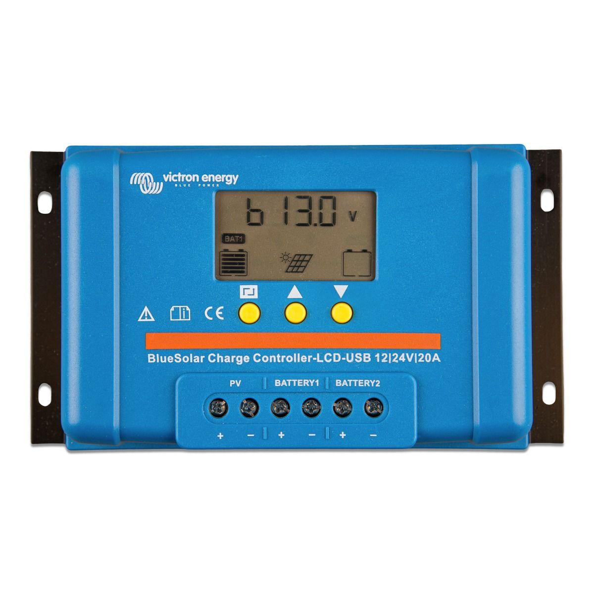 Victron BlueSolar PWM-LCD&USB 12/24V-30A - SCC010030050 - VoltaconSolar