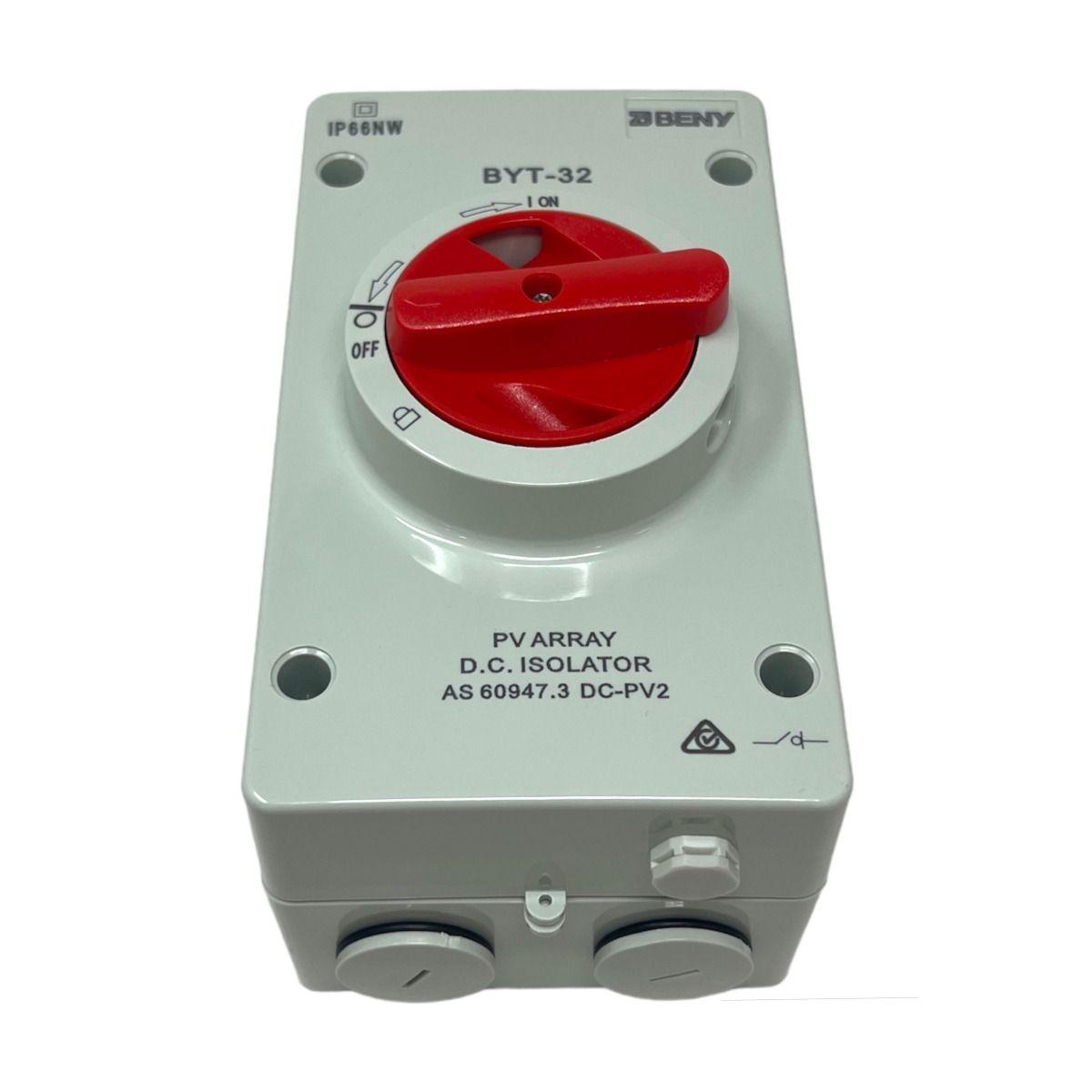 Volta-Switch DC Isolator For Solar PV Up To 1200V/32A - VoltaconSolar