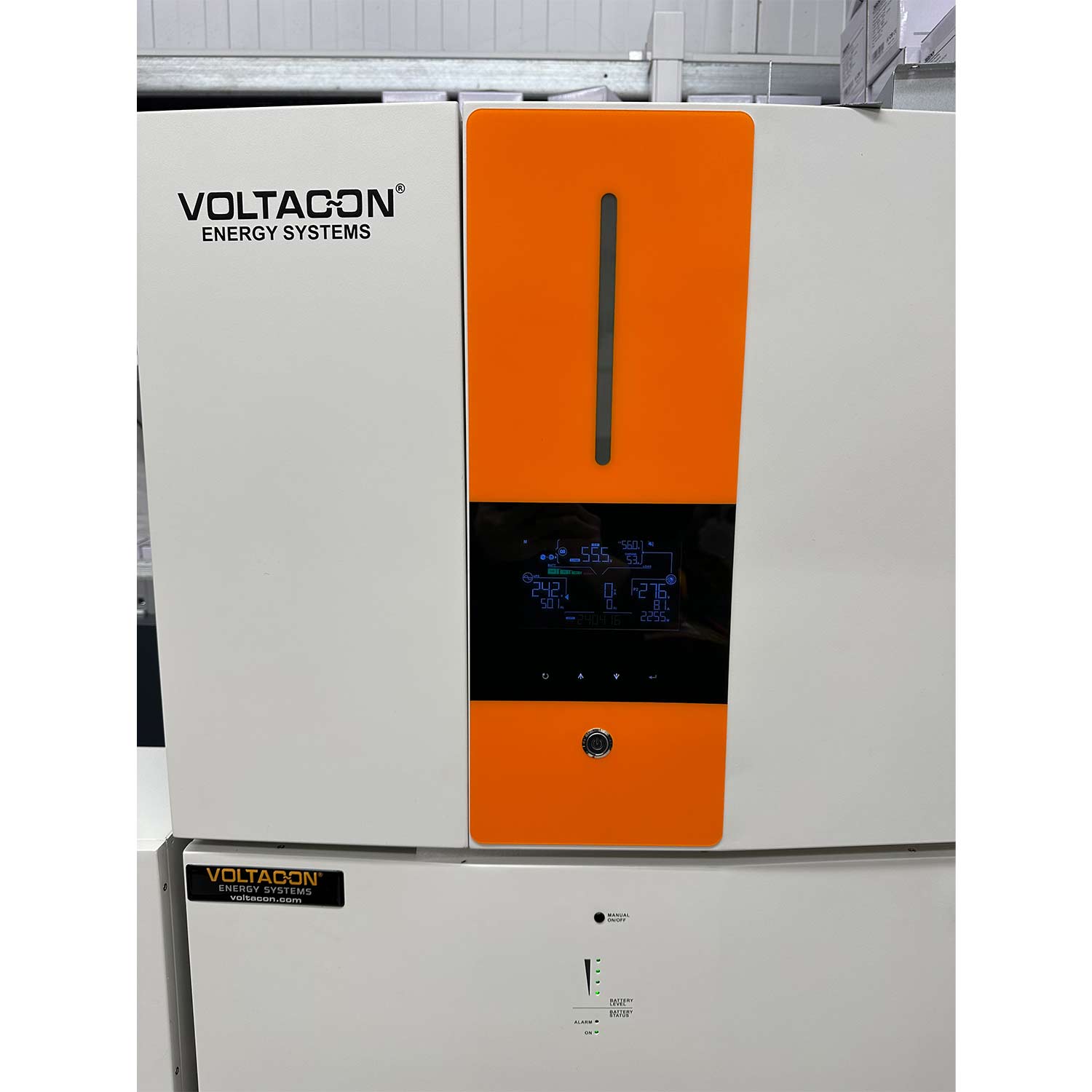 Voltacon Demonstrator Hybrid Energy Storage  5.5kW Inverter 20kWh Lithium Battery - Used