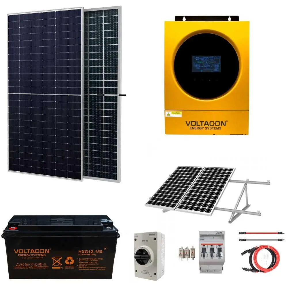 Off Grid Solar Systems Kits 2KW Off Grid Solar System Residential