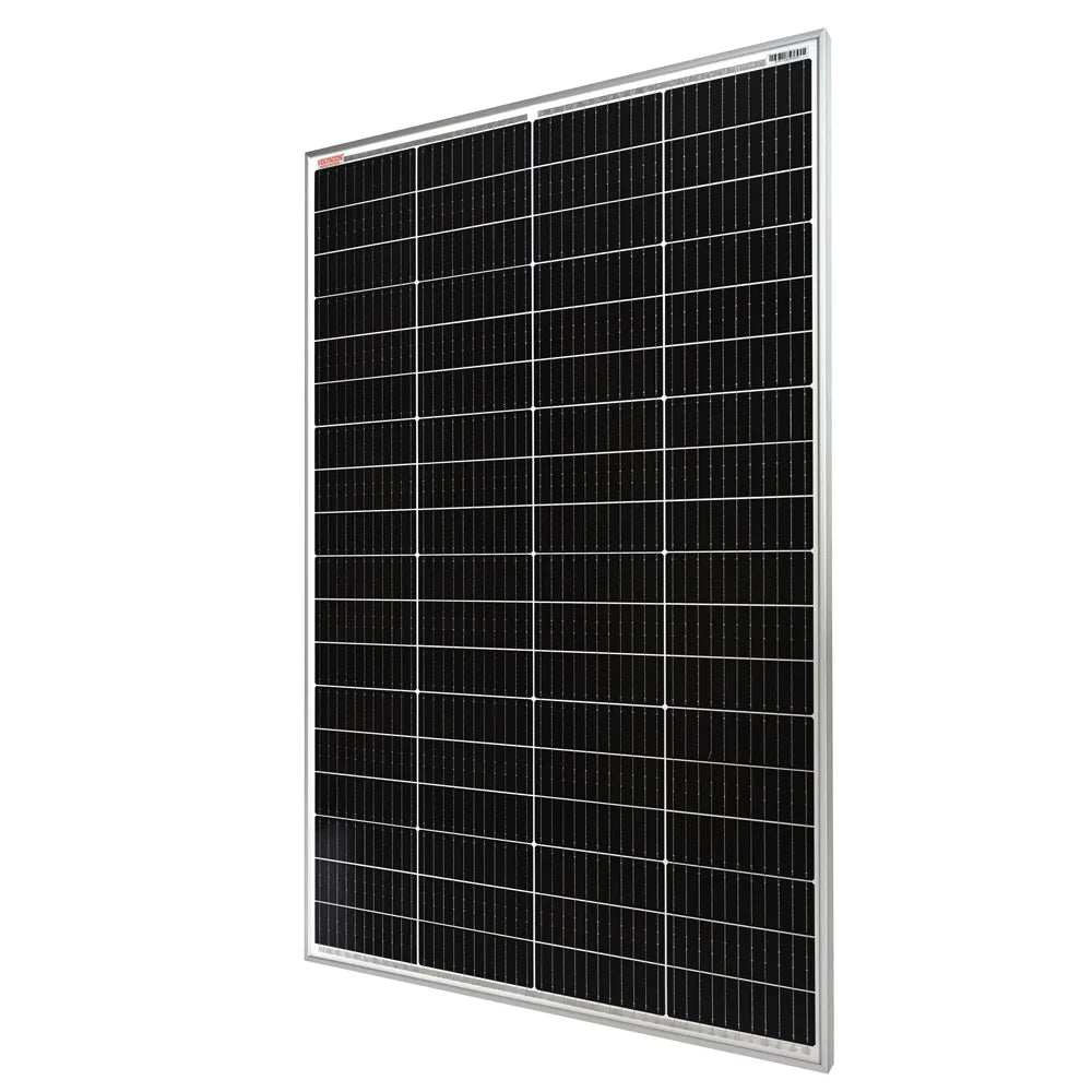 Voltacon Solar Panel Monocrystalline 180Watt 12V 24V 48V Off-Grid System RV, Boats, Vans,  Aluminium Frame