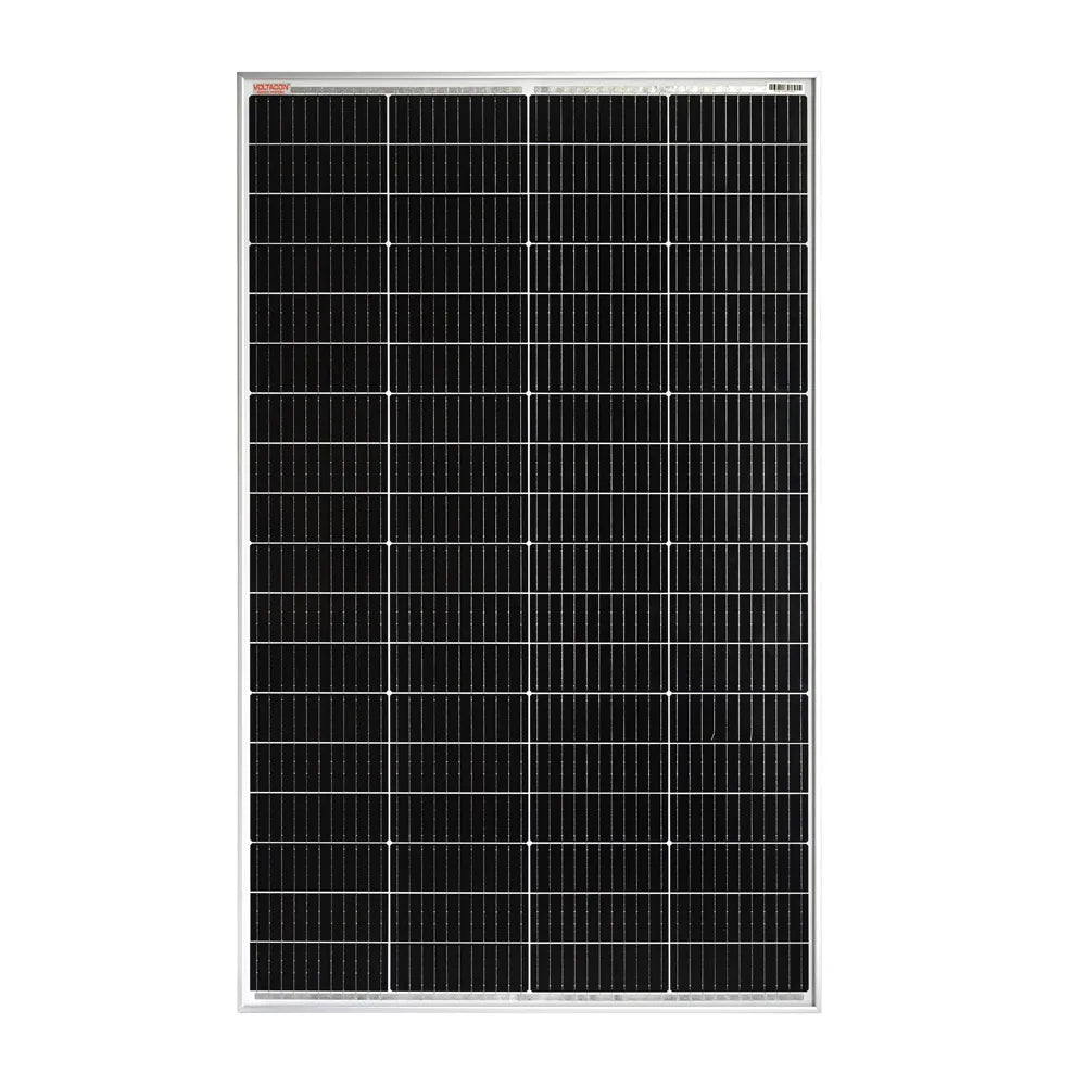 Voltacon Solar Panel Monocrystalline 180Watt 12V 24V 48V Off-Grid System RV, Boats, Vans,  Aluminium Frame