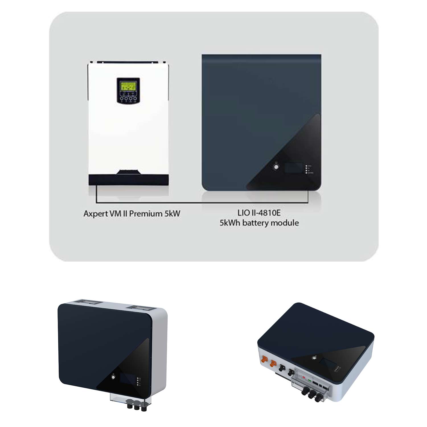 Conversol Premium VM-II 5kW Solar Off Grid Inverter 48V - Lithium Ion Compatible