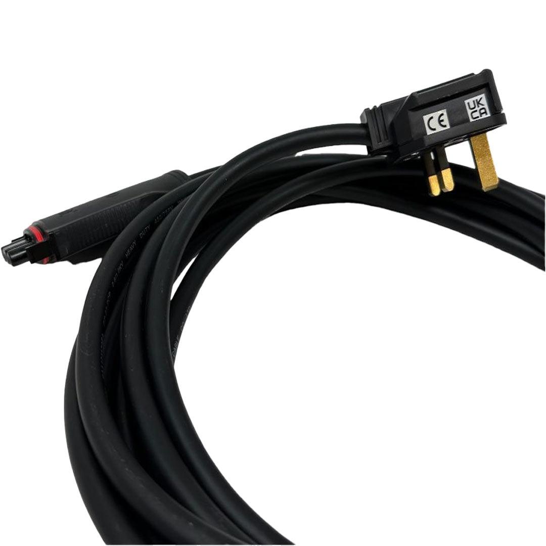 5 Meter Extension Cable for Micro Inverters With UK 3 Pin Plug or EU - VoltaconSolar