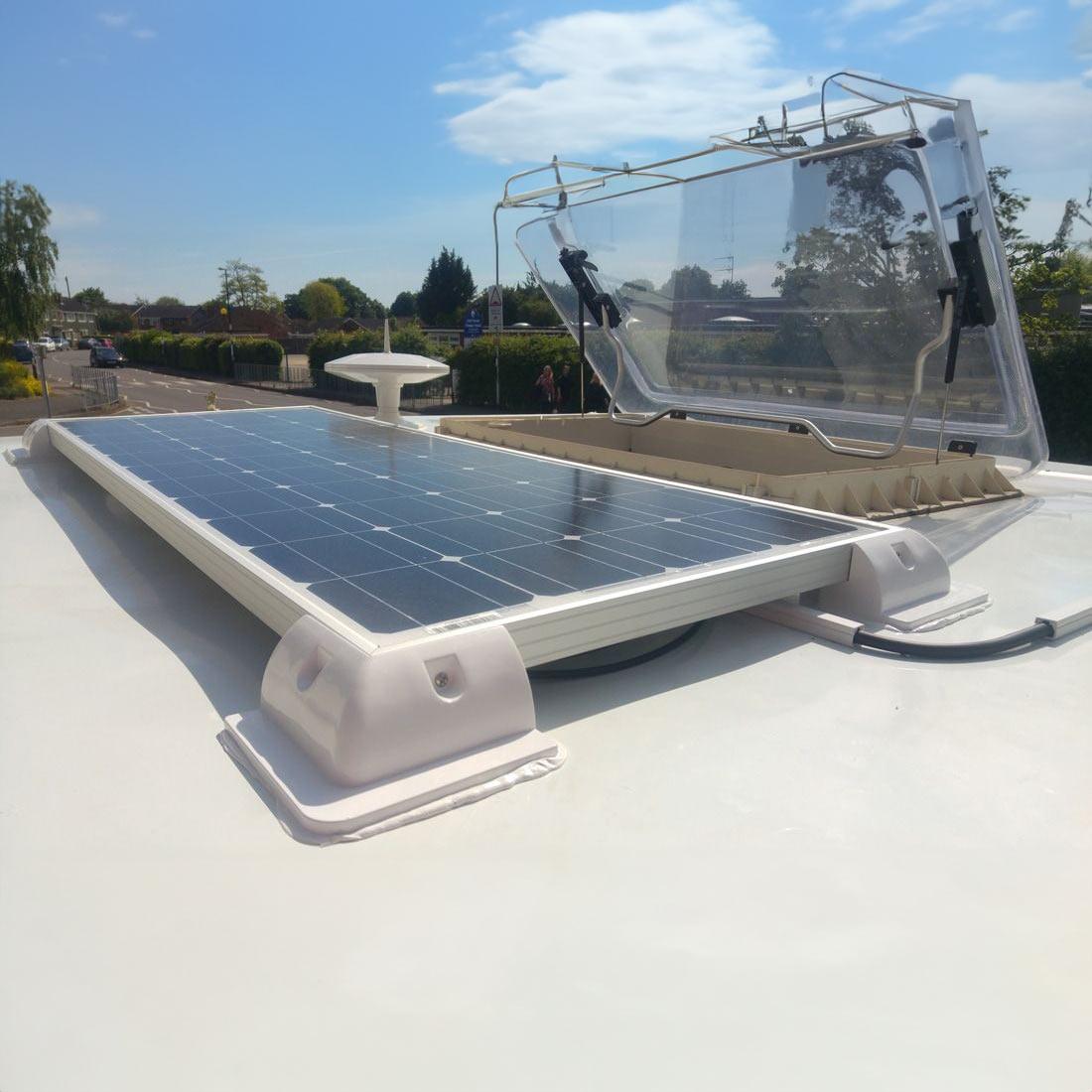 ABS Solar Panel Mounting Brackets For Marine/Caravan/Flat Roof - VoltaconSolar