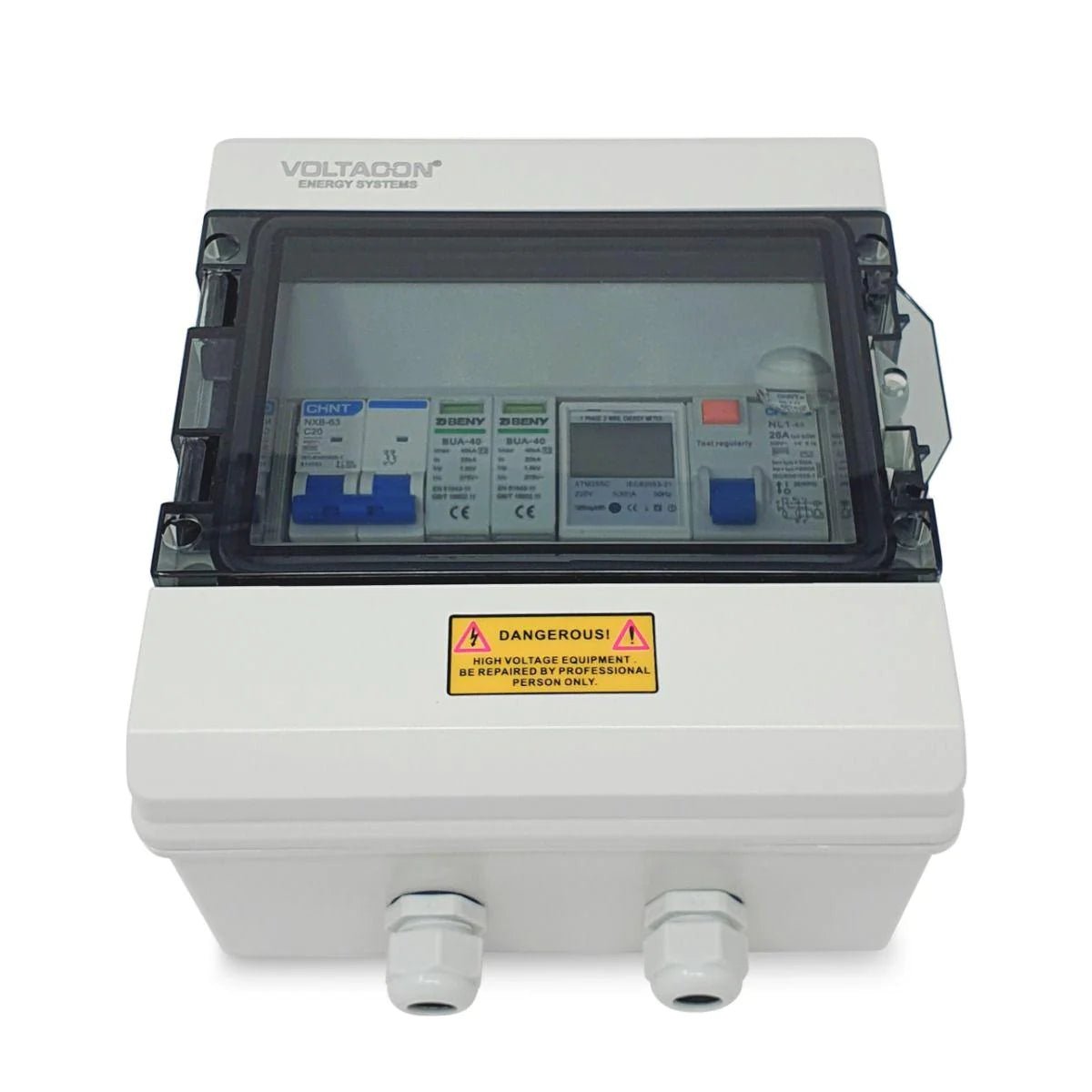 AC Combiner Box For 8kW And 11kW Solar Inverters AC Output 240Vac With ...