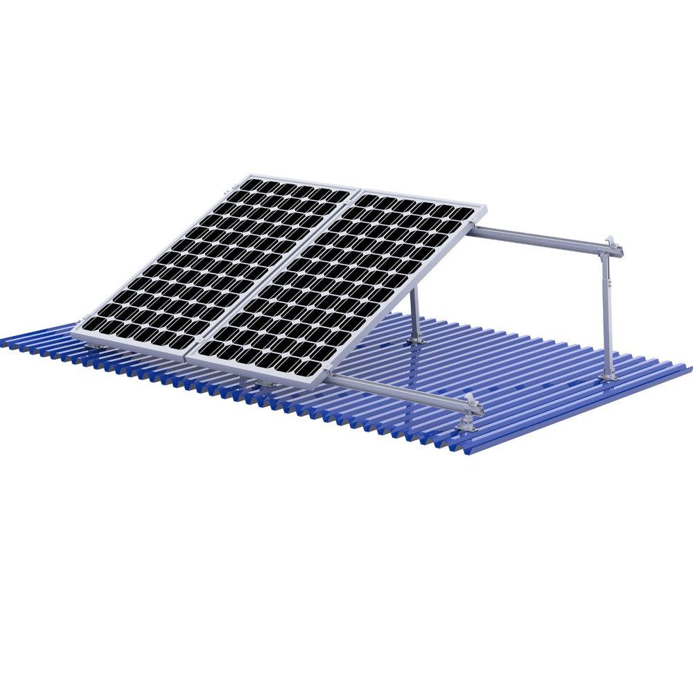 Adjustable Tilt 15-30Deg for Solar Panels Mounting Kit for Flat Roof - VoltaconSolar