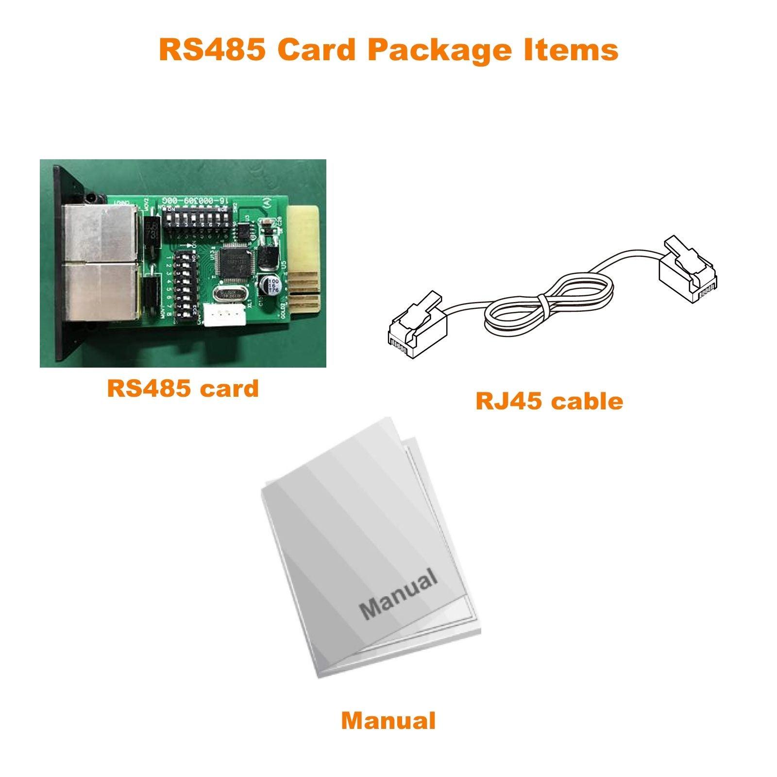 BMS RS485 CARD - Pylontech & Voltacon Lithium Batteries - VoltaconSolar