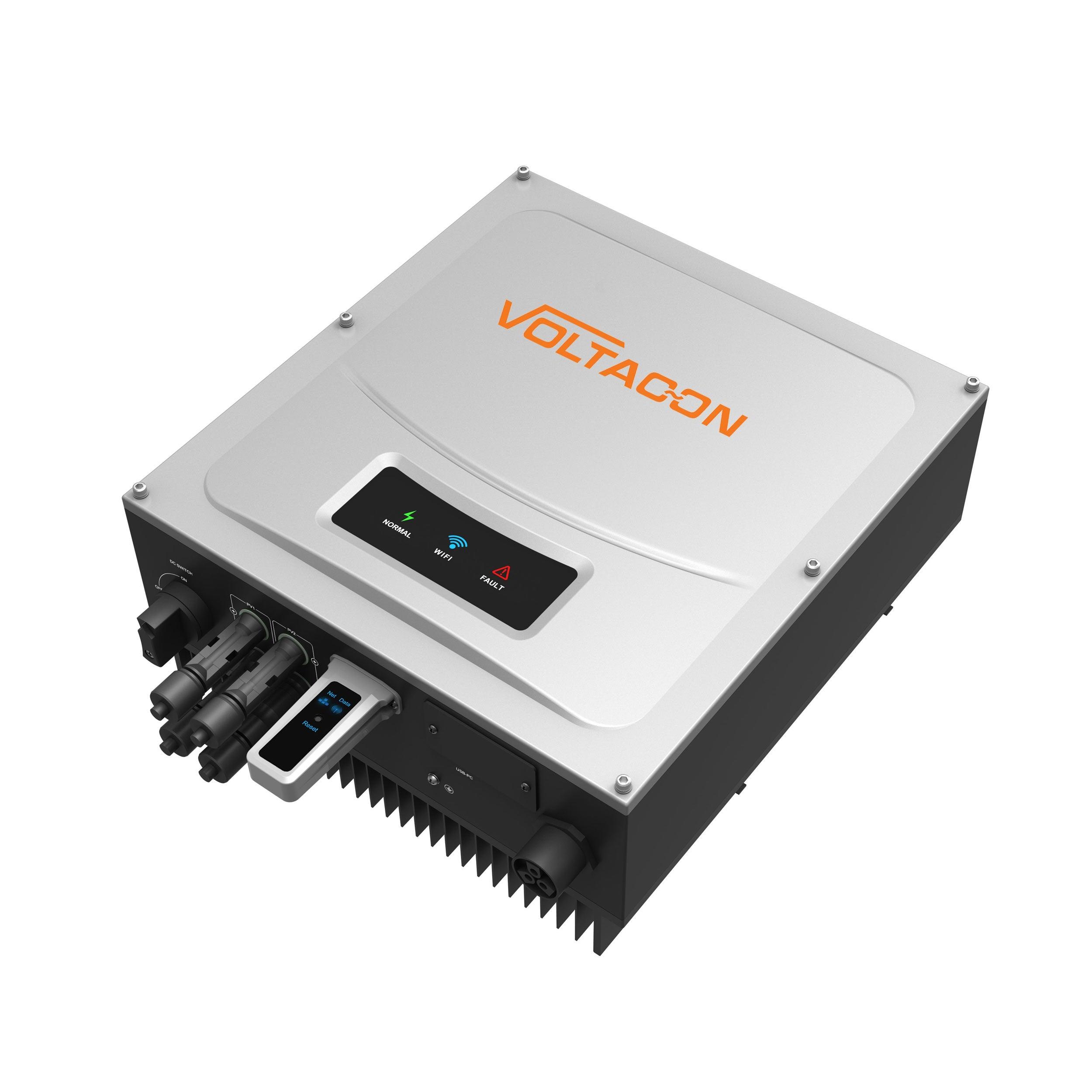 Elios 5000W Solar Grid Tie Inverter MPPT And Wi-Fi Monitoring - VoltaconSolar