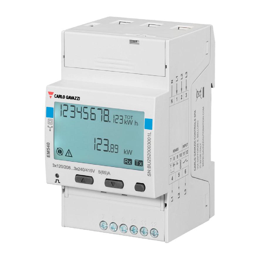 Energy Meter EM540 - 3 phase - max 65A/phase - REL200100100 - VoltaconSolar