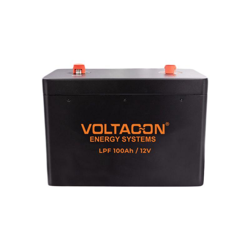 LiFePO4 Battery 100Ah 12V Lithium Iron Phosphate Battery (LPF) - VoltaconSolar