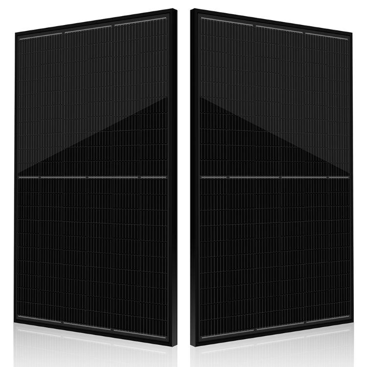 Pack of 10 Renesola Solar Panel 425W Half Cut 108-Cells N-TopCon Mono-Facial All Black - VoltaconSolar