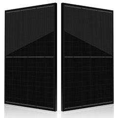 Pack of 10 Renesola Solar Panel 425W Half Cut 108-Cells N-TopCon Mono-Facial All Black - VoltaconSolar