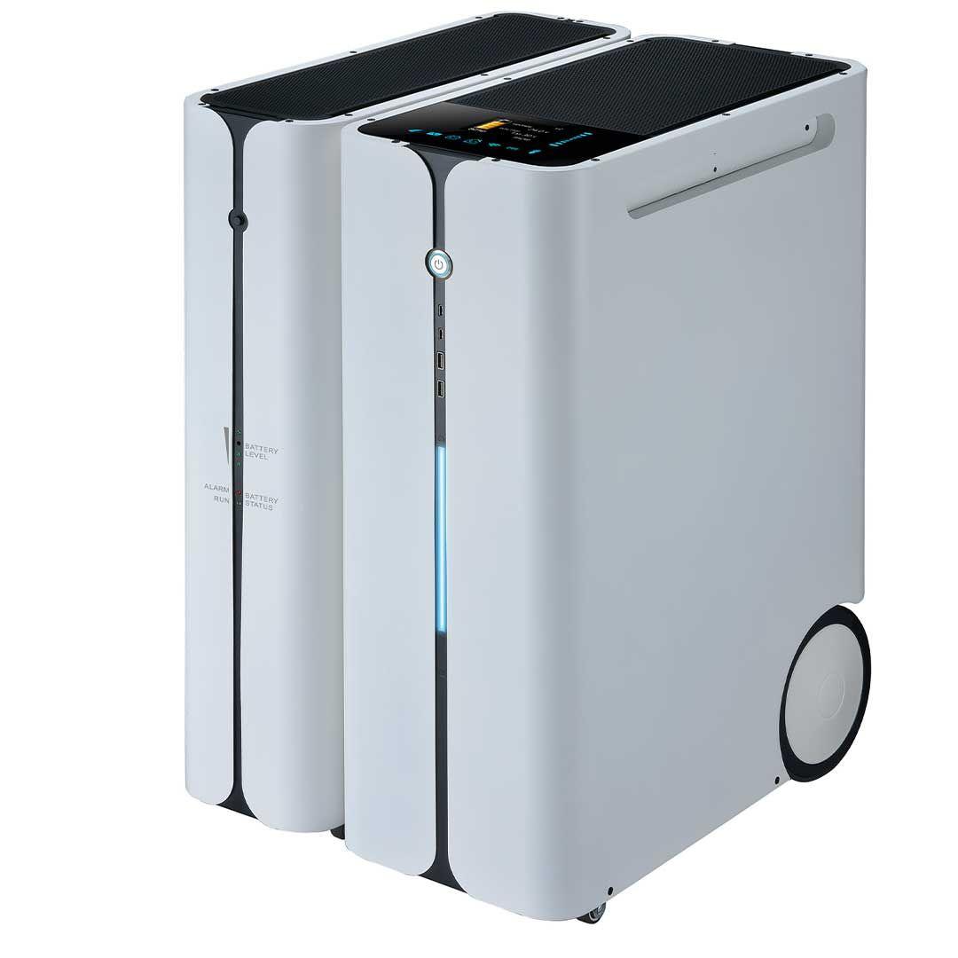 Portable Energy Storage 3kW Inverter With Built In Lithium Battery 2.5kWh - Expandable - VoltaconSolar