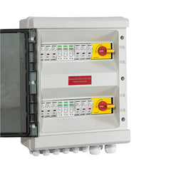 PV Combiner DC Switch Box 6-way Input 2-way Output