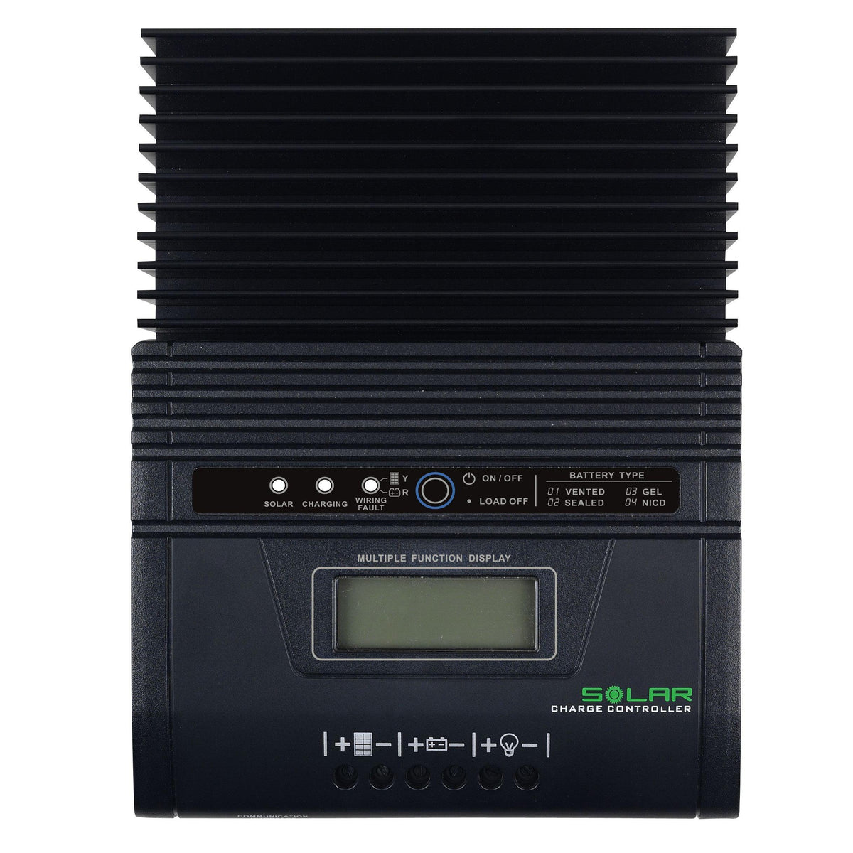 SCC-MPPT 600W Solar Battery Charge Controller 12V/24V Auto Select - VoltaconSolar
