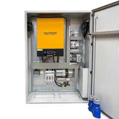 Silent Power 5kW Off Grid Inverter Cabinet 6kW Solar PV 48V/230Vac - VoltaconSolar